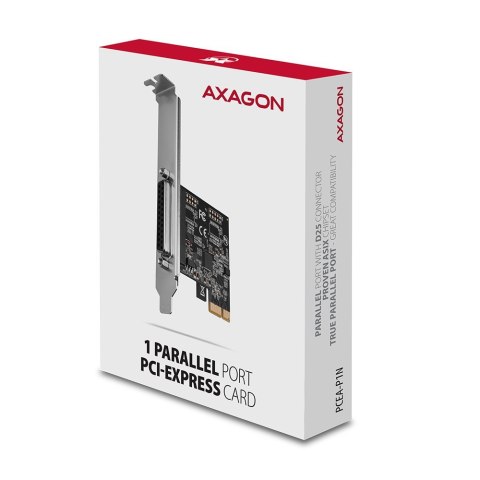 Axagon PCEA-P1N adapter Wewnętrzny Równoległy Axagon PCEA-P1N adapter Wewnętrzny Równoległy