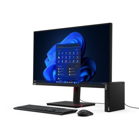 Komputer stacjonarny Lenovo ThinkCentre M70q z procesorem Intel Core i5-14400T, pamięcią wewnętrzną 16 GB SO-DIMM DDR5, dyskiem Komputer stacjonarny Lenovo ThinkCentre M70q z procesorem Intel Core i5-14400T, pamięcią wewnętrzną 16 GB SO-DIMM DDR5, dyskiem