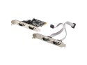 Lanberg PCE-DB9-004 adapter Wewnętrzny PCIe