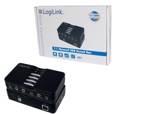 LogiLink USB Sound Box Dolby 7.1 8-Channel 7.1 kan. LogiLink USB Sound Box Dolby 7.1 8-Channel 7.1 kan.