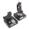 Logitech G 945-000003 kontroler gier Czarny, Srebrny USB 2.0 Flight Sim Analogowa/Cyfrowa PC