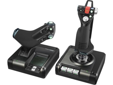 Logitech G 945-000003 kontroler gier Czarny, Srebrny USB 2.0 Flight Sim Analogowa/Cyfrowa PC Logitech G 945-000003 kontroler gier Czarny, Srebrny USB 2.0 Flight Sim Analogowa/Cyfrowa PC