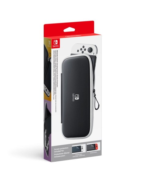 Nintendo 10008001 pokrowiec na przenośne konsole do gry Folio Poliester Czarny, Biały Nintendo 10008001 pokrowiec na przenośne konsole do gry Folio Poliester Czarny, Biały