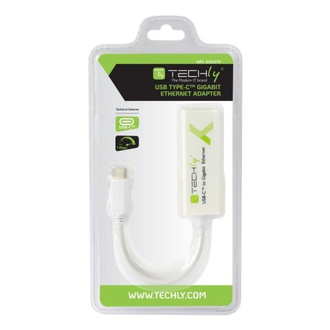 TECHLY KARTA SIECIOWA ADAPTER USB-C 3.1 NA RJ45 GI