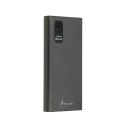 Extralink Powerbank EPB-067B 10000mAh Czarny Power bank, Fast Charging, USB-C