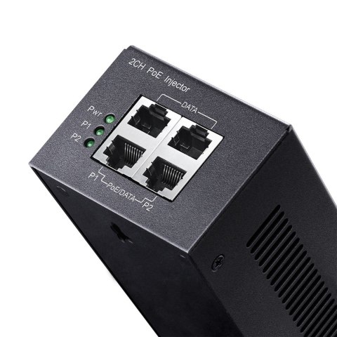 Injector PoE+/PoE Cudy Gigabit 2-Channel 30W