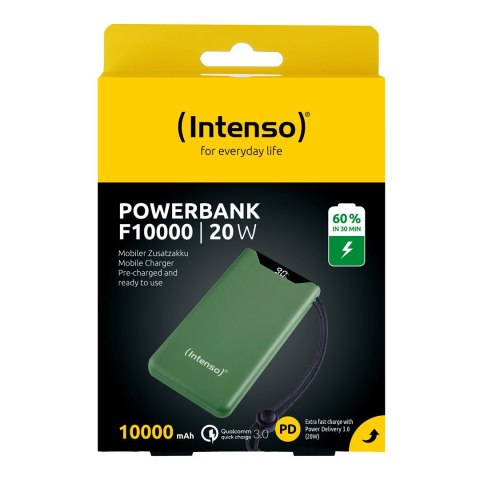 Intenso 7332037 bank mocy Litowo-polimerowy (LiPo) 10000 mAh Zielony Intenso 7332037 bank mocy Litowo-polimerowy (LiPo) 10000 mAh Zielony
