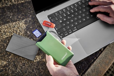 Intenso 7332037 bank mocy Litowo-polimerowy (LiPo) 10000 mAh Zielony Intenso 7332037 bank mocy Litowo-polimerowy (LiPo) 10000 mAh Zielony