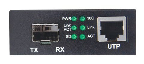 Media Konwerter 10GBase-T na 10GBase-R, 10GB SFP+/10GB RJ45 Media Konwerter 10GBase-T na 10GBase-R, 10GB SFP+/10GB RJ45