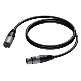 PROCAB CAB901 kabel audio 5 m XLR Czarny