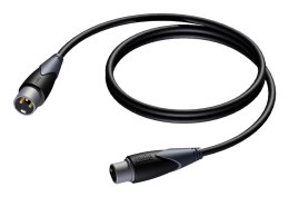 PROCAB KABEL MĘSKI ZŁĄCZE XLR - ŻEŃSKIE ZŁĄCZE XLR, 3 M
