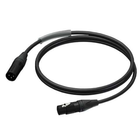 PROCAB KABEL MĘSKI ZŁĄCZE XLR - ŻEŃSKIE ZŁĄCZE XLR, ULTRAFLEX™, 0,5 M PROCAB KABEL MĘSKI ZŁĄCZE XLR - ŻEŃSKIE ZŁĄCZE XLR, ULTRAFLEX™, 0,5 M