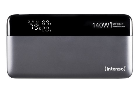 Power Bank Intenso HE 25000 mAh Grau-Schwarz USB C/C Power Bank Intenso HE 25000 mAh Grau-Schwarz USB C/C