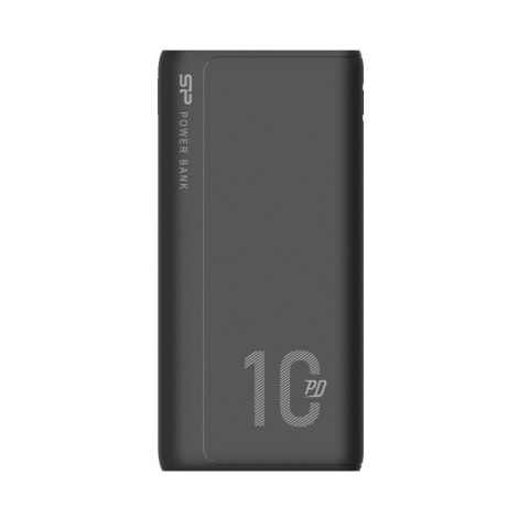Powerbank SILICON POWER QP15 10000 mAh 2x USB QC 3.0 1x USB-C PD (SP10KMAPBKQP150K) Czarny