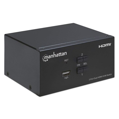 Przełącznik KVM HDMI/USB 2x1 Dual-Monitor Video 4K*30Hz Przełącznik KVM HDMI/USB 2x1 Dual-Monitor Video 4K*30Hz