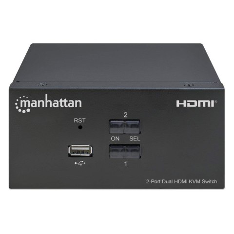 Przełącznik KVM HDMI/USB 2x1 Dual-Monitor Video 4K*30Hz Przełącznik KVM HDMI/USB 2x1 Dual-Monitor Video 4K*30Hz