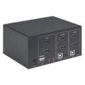 Przełącznik KVM HDMI/USB 2x1 Dual-Monitor Video 4K*30Hz