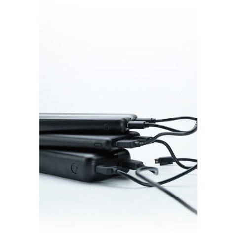 Techly I-CHARGE-10000 bank mocy Litowo-polimerowy (LiPo) 10000 mAh Czarny