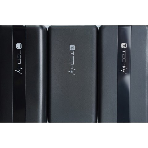 Techly I-CHARGE-10000 bank mocy Litowo-polimerowy (LiPo) 10000 mAh Czarny