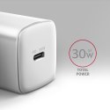 Axagon ACU-PD30W wall charger 1x QC3.0/AFC/FCP/PD type-C 30W white Telefon komórkowy, Smartfon, Smartwatch, Tablet, Uniwersalne 
