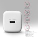 Axagon ACU-PD30W wall charger 1x QC3.0/AFC/FCP/PD type-C 30W white Telefon komórkowy, Smartfon, Smartwatch, Tablet, Uniwersalne 