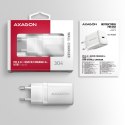 Axagon ACU-PD30W wall charger 1x QC3.0/AFC/FCP/PD type-C 30W white Telefon komórkowy, Smartfon, Smartwatch, Tablet, Uniwersalne 