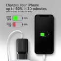 Axagon ACU-PQ20 wall charger QC3.0/AFC/FCP+ PD type-C 20 W - schwarz - USB Typ C Telefon komórkowy, Smartfon, Smartwatch, Tablet