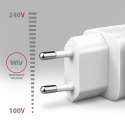 Axagon ACU-PQ30W Ladegerät QC3.0.4.0/AFC/FCP/PPS/Apple+ PD USB-C 30W - weiß - USB Typ C Telefon komórkowy, Smartfon, Smartwatch,