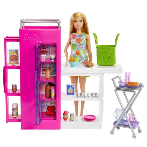 BARBIE SPIŻARNIA ZESTAW + LALKA HJV38 BARBIE SPIŻARNIA ZESTAW + LALKA HJV38