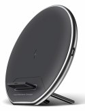 Denver QI chargers QI Charging pad Smartfon Czarny, Srebrny USB Bezprzewodowe ładowanie Wewnętrzna, Zewnętrzna