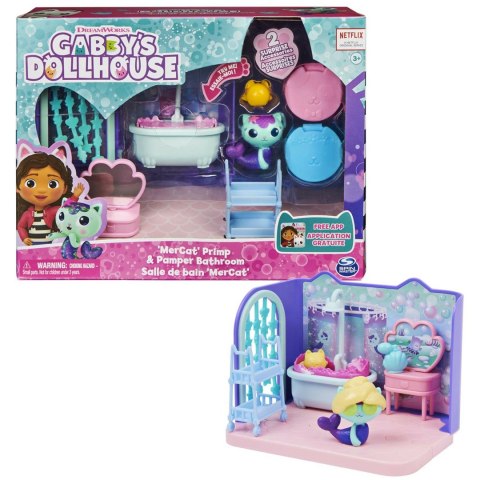 Gabby's Dollhouse GDH PYS Deluxe Room Bathroom GML Łazienka dla lalek Gabby's Dollhouse GDH PYS Deluxe Room Bathroom GML Łazienka dla lalek