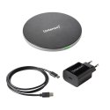 Intenso BA2 Smartfon Czarny, Srebrny USB Bezprzewodowe ładowanie Szybkie ładowanie Wewnętrzna