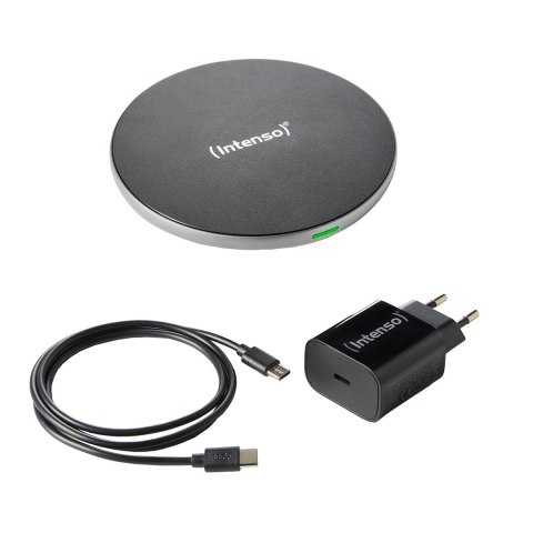 Intenso BA2 Smartfon Czarny, Srebrny USB Bezprzewodowe ładowanie Szybkie ładowanie Wewnętrzna Intenso BA2 Smartfon Czarny, Srebrny USB Bezprzewodowe ładowanie Szybkie ładowanie Wewnętrzna