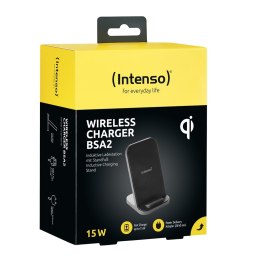 Intenso BSA2 Smartfon Czarny USB Bezprzewodowe ładowanie Szybkie ładowanie Wewnętrzna