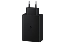 Ładowarka sieciowa SAMSUNG Trio EP-T6530 65W PD 1x USB-A, 2x USB-C (EP-T6530NBEGEU) Czarny
