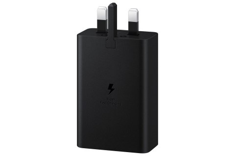 Ładowarka sieciowa SAMSUNG Trio EP-T6530 65W PD 1x USB-A, 2x USB-C (EP-T6530NBEGEU) Czarny