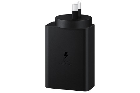 Ładowarka sieciowa SAMSUNG Trio EP-T6530 65W PD 1x USB-A, 2x USB-C (EP-T6530NBEGEU) Czarny
