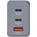 Ładowarka sieciowa Verbatim GaN GNC-65 2xUSB-C Uniwersalna