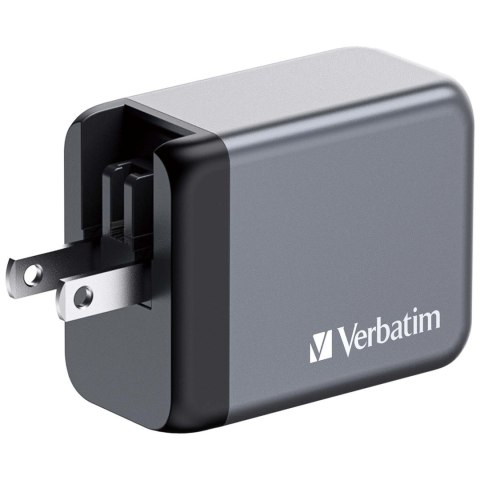 Ładowarka sieciowa Verbatim GaN GNC-65 2xUSB-C Uniwersalna Ładowarka sieciowa Verbatim GaN GNC-65 2xUSB-C Uniwersalna