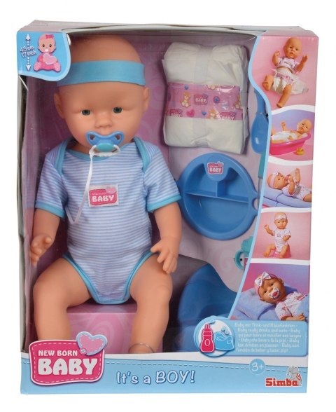 Lalka NBB chłopiec bobas 43cm Simba Lalka NBB chłopiec bobas 43cm Simba