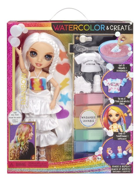 Rainbow High Watercolor & Create Fashion Doll Brown Eyes Rainbow High Watercolor & Create Fashion Doll Brown Eyes