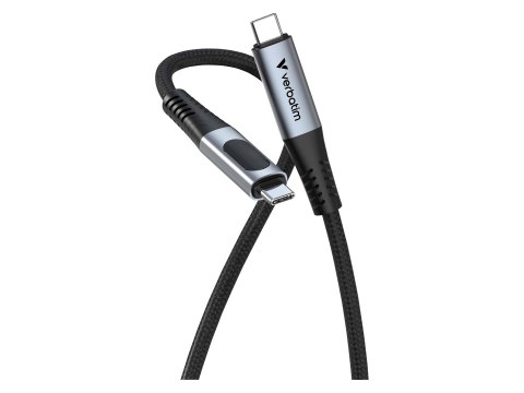 Verbatim 31849 kabel USB USB4 Gen 2x2 1,2 m USB C Czarny Verbatim 31849 kabel USB USB4 Gen 2x2 1,2 m USB C Czarny