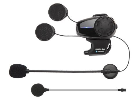 Interkom Motocyklowy Sena SMH10D-10 Bluetooth 3.0 900M z mikrofonem na pałąku, zestaw na 2 kaski