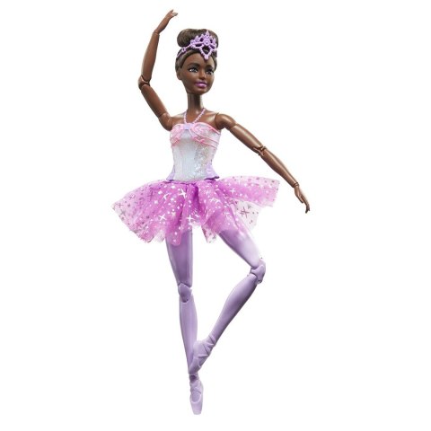 Barbie Baletnica Magiczne światełka Lalka Brunetka HLC26 Barbie Baletnica Magiczne światełka Lalka Brunetka HLC26
