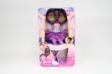 Barbie Baletnica Magiczne światełka Lalka Brunetka HLC26