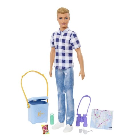 Barbie Kemping Ken lalka+akcesoria HHR66 /4 Barbie Kemping Ken lalka+akcesoria HHR66 /4