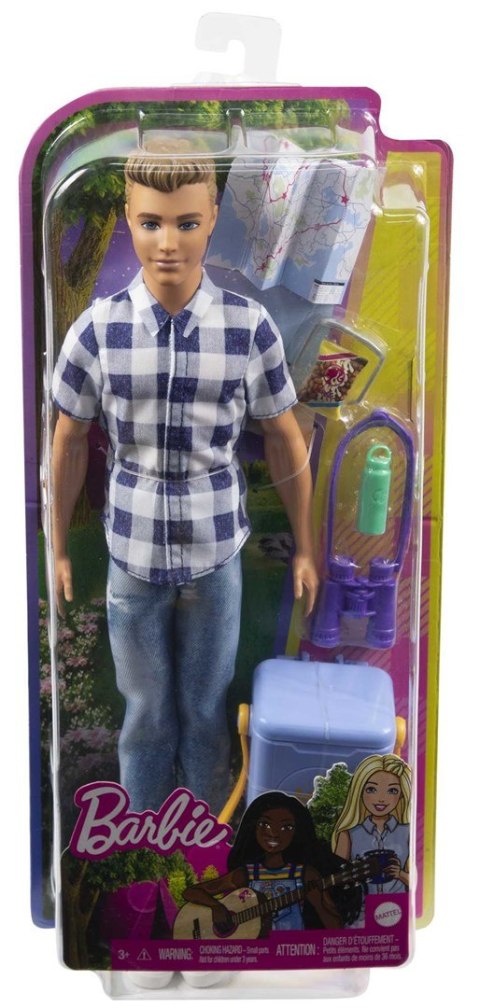 Barbie Kemping Ken lalka+akcesoria HHR66 /4 Barbie Kemping Ken lalka+akcesoria HHR66 /4