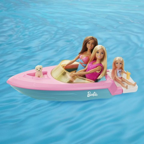 Barbie Motorówka + Lalka GRG30 MATTEL Barbie Motorówka + Lalka GRG30 MATTEL