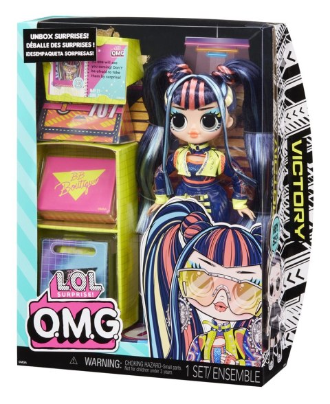 LOL Suprise OMG Core Doll Lalka VICTORY + modowe akcesoria 591504 LOL Suprise OMG Core Doll Lalka VICTORY + modowe akcesoria 591504