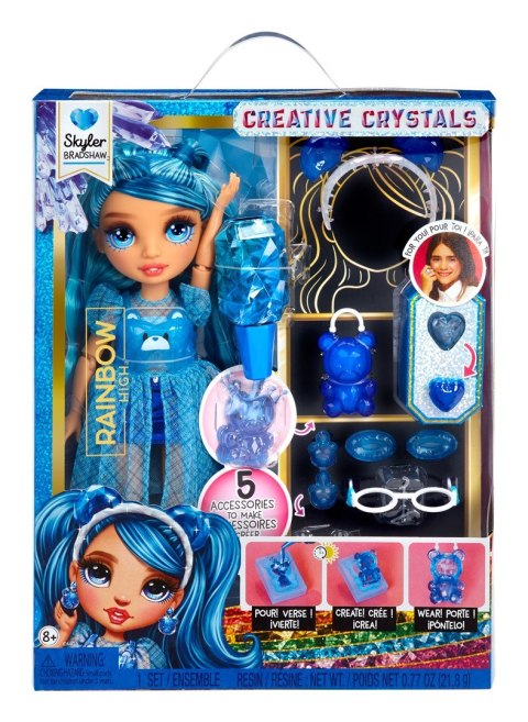 Lalka MGA Rainbow High Create Crystal Fashion Skyler Lalka MGA Rainbow High Create Crystal Fashion Skyler